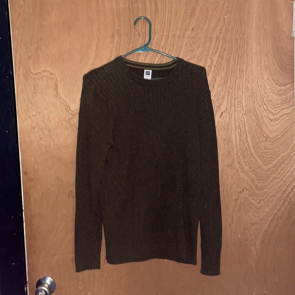 Vintage Gap Factory Brown Knit Sweater - Picture 1 of 3